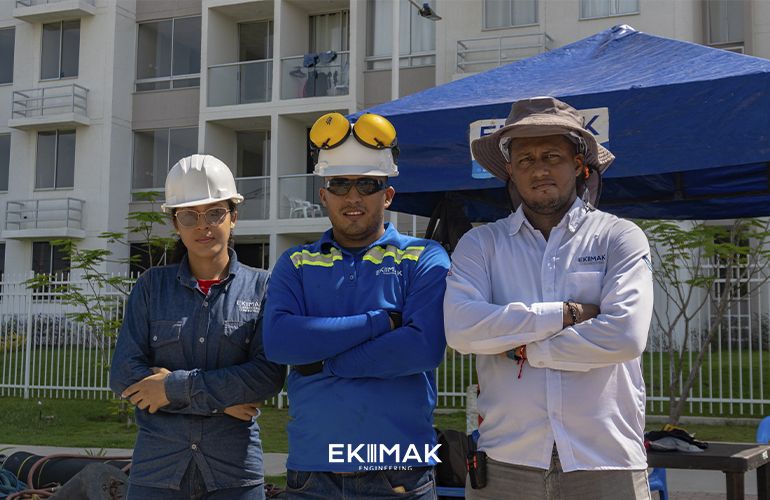 Gestión mediante planta de aguas residuales para sostenibilidad en Cartagena- Equipo Ekimak